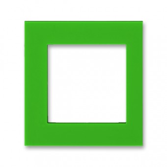 ND3901H-A250 67  Díl výměnný – kryt pro rámeček vícenásobný, krajní, zelená
